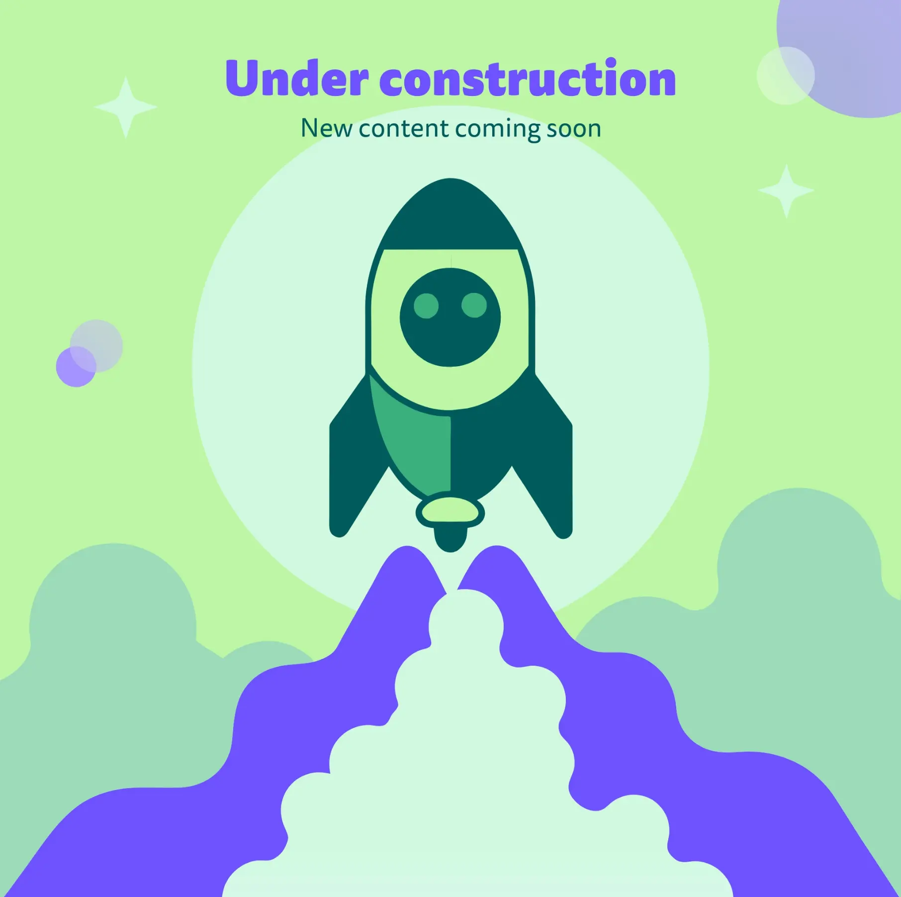 Under construction: New content coming soon