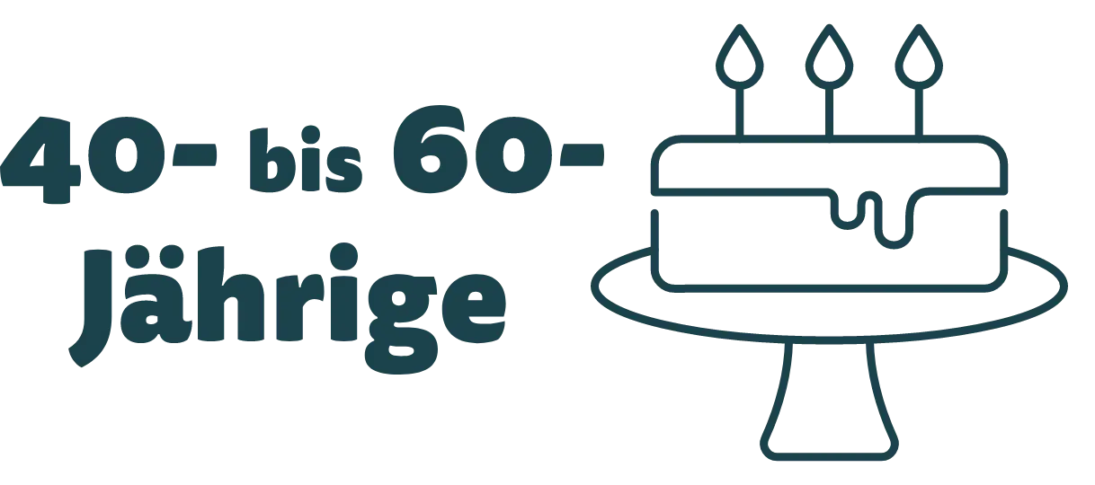 40- bis 60-Jährige